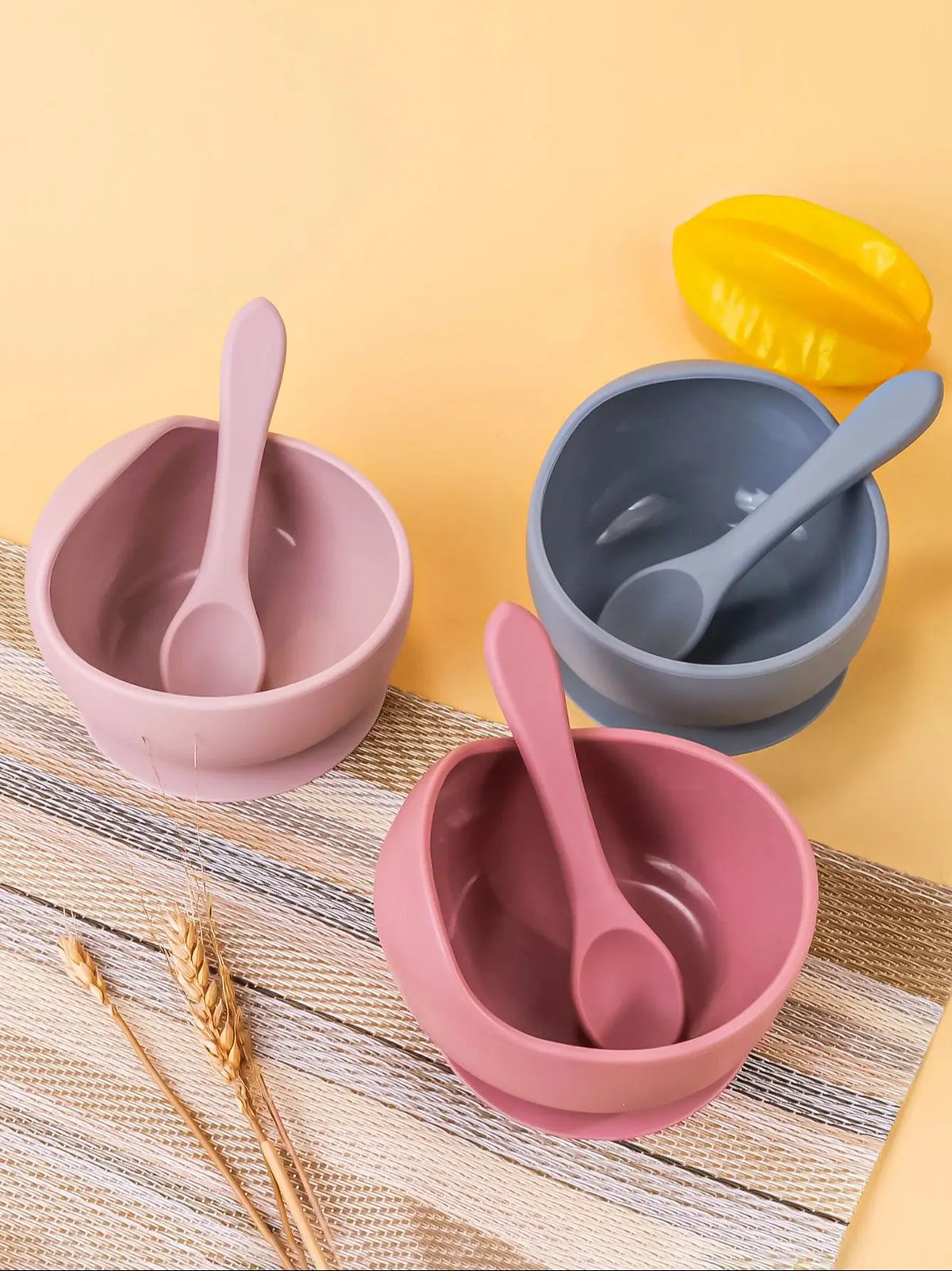 Silicone Baby Feeding Bowl – Suction Training Bowl for Toddlers