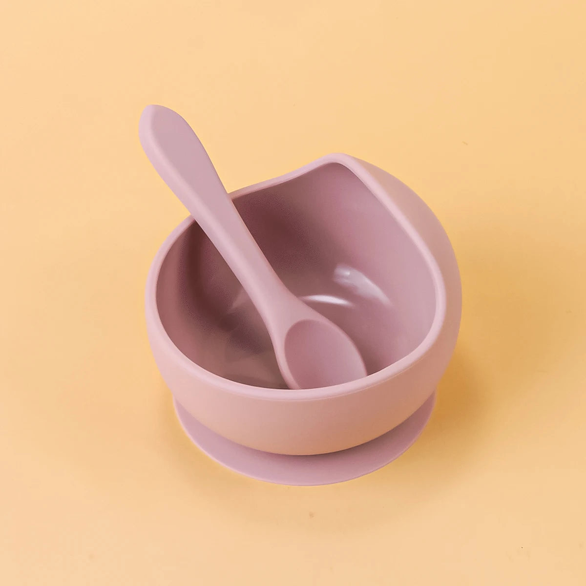 Silicone Baby Bowl with Suction Base