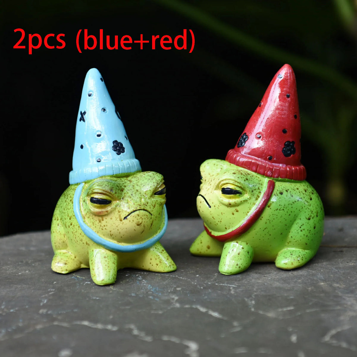 Frog Garden Statue – Cute Ceramic Frog Figurine Decor