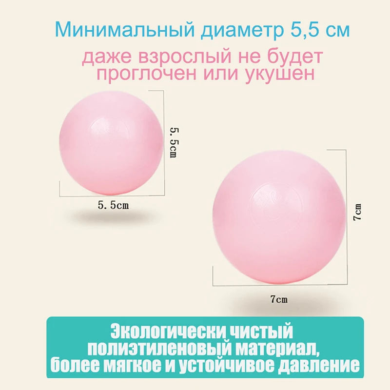 Baby Ball Pit Balls – 20 Pack Soft Ocean Balls for Playpens