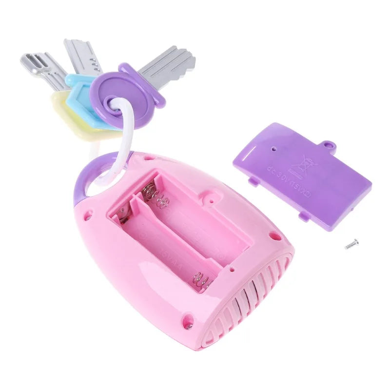 Musical Car Key Toy – Baby Pretend Play Sound & Early Learning Toy