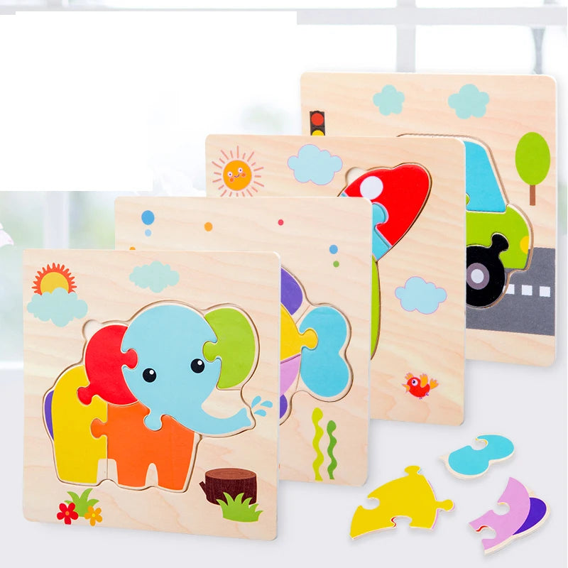 Wooden 3D Puzzle
