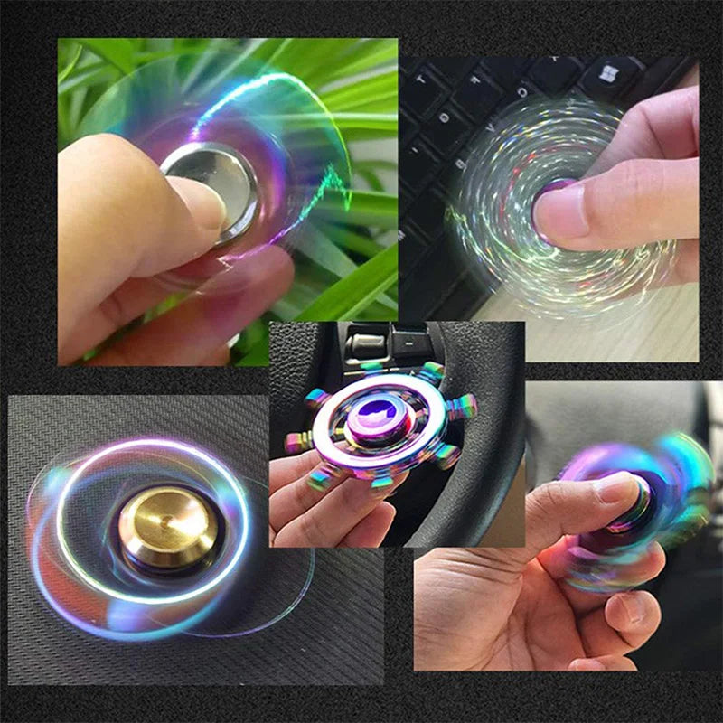 Metal Fidget Spinner Fingertip Gyro Alloy Hand Spinner Toy