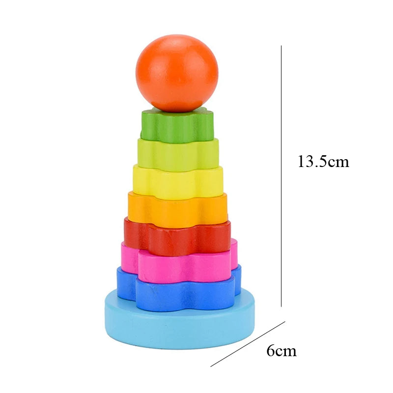 Montessori Wooden Puzzles for Kids – 3D Early Learning Toy