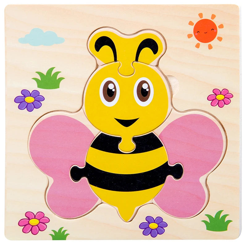 Wooden 3D Puzzle