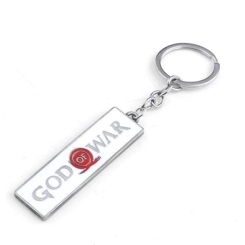 Sword Keychain Metal Pendant Antique Silver Keyring for Collectors