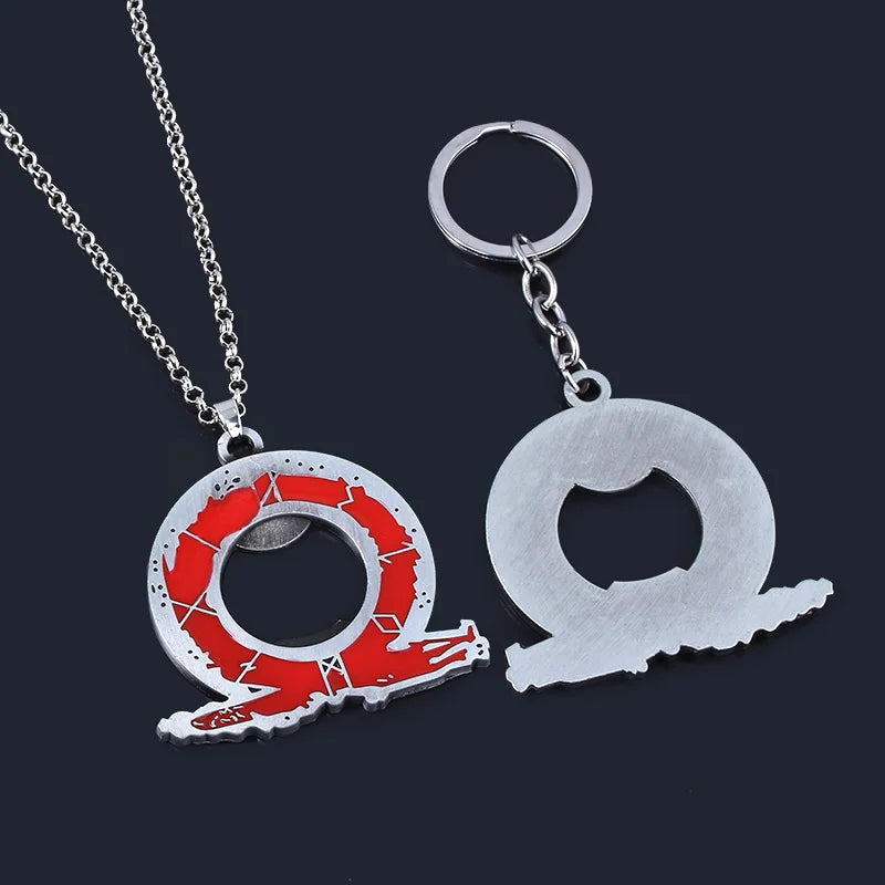 Sword Keychain Metal Pendant Antique Silver Keyring for Collectors