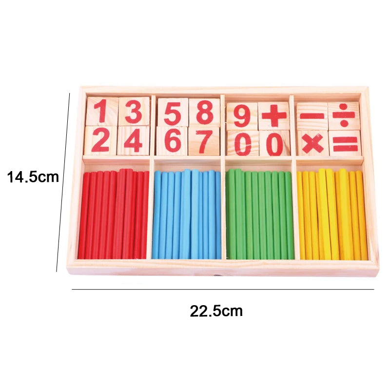 Montessori Wooden Puzzles for Kids – 3D Early Learning Toy