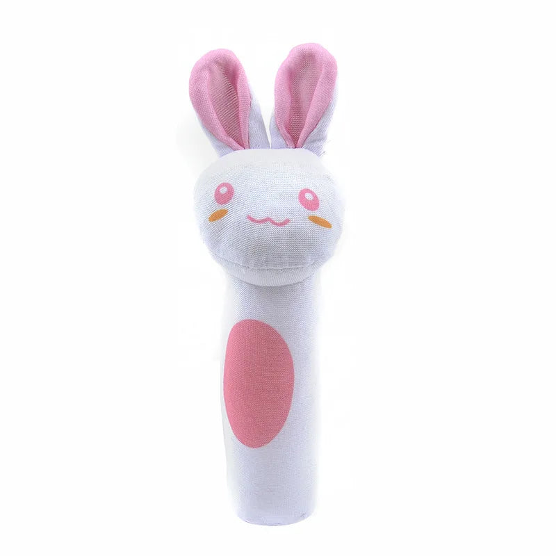 Baby Plush Rattle Toy – Soft Animal Hand Bell
