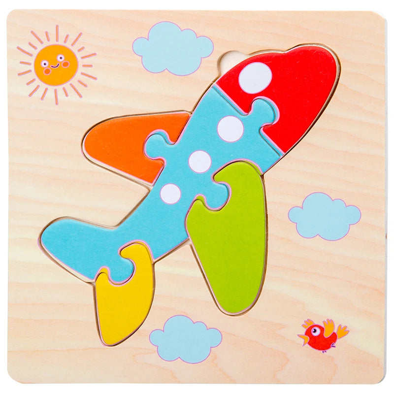 Wooden 3D Puzzle