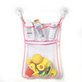 Bath Toy Storage Bag – Mesh Baby Toy Organizer with Suction Cups
