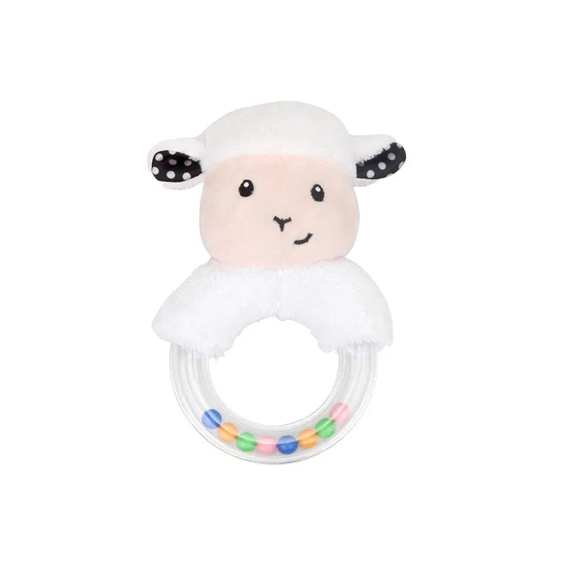 Baby Plush Rattle Toy – Soft Animal Hand Bell