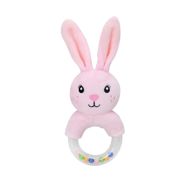 Baby Plush Rattle Toy – Soft Animal Hand Bell