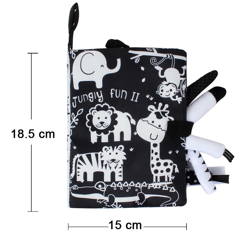Baby Stroller Toy – Soft Animal Hanging Rattle Learning Toy