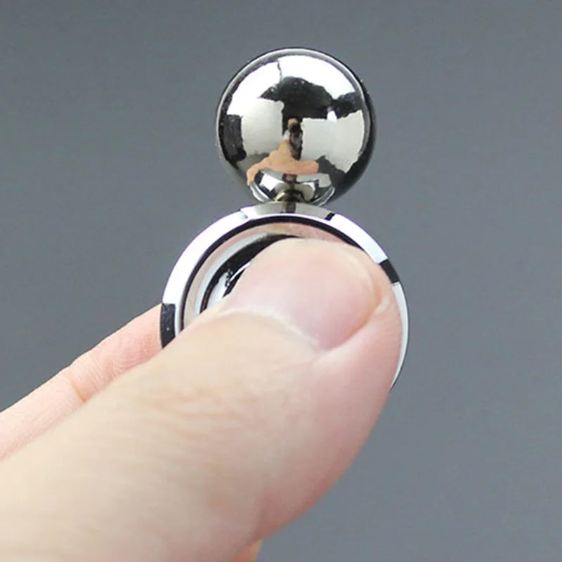Metal Fidget Toy – Rotary Gyro Fingertip Spinner for Adults
