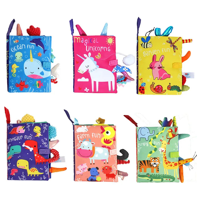 Baby Stroller Toy – Soft Animal Hanging Rattle Learning Toy