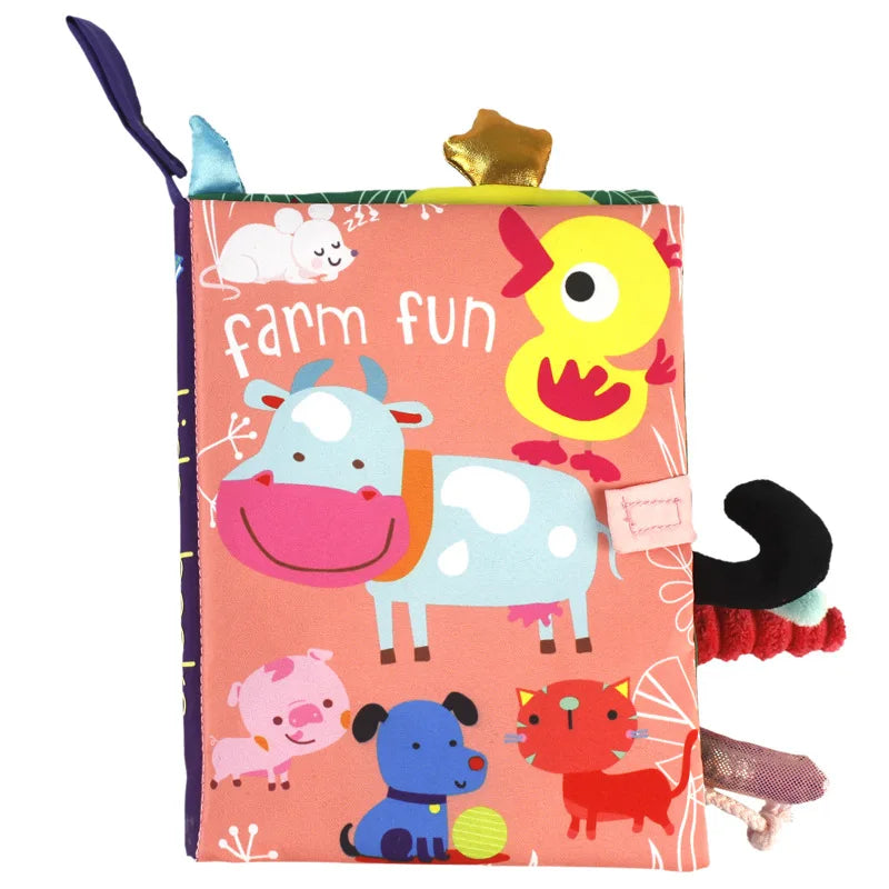 Baby Stroller Toy – Soft Animal Hanging Rattle Learning Toy