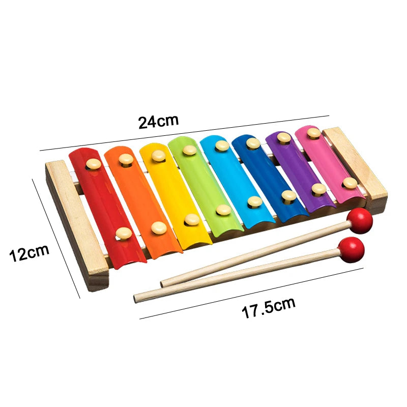 Montessori Wooden Puzzles for Kids – 3D Early Learning Toy