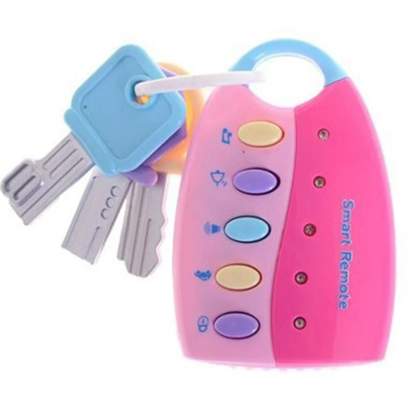 Musical Car Key Toy – Baby Pretend Play Sound & Early Learning Toy