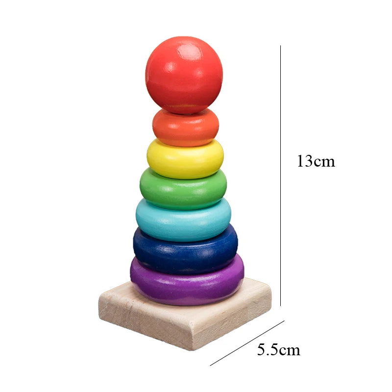 Montessori Wooden Puzzles for Kids – 3D Early Learning Toy