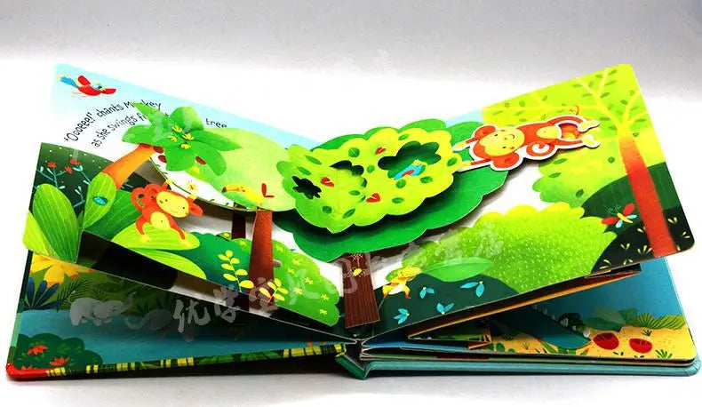 Pop Up Book for Kids – 3D Fairy Tale Bedtime Learning Book