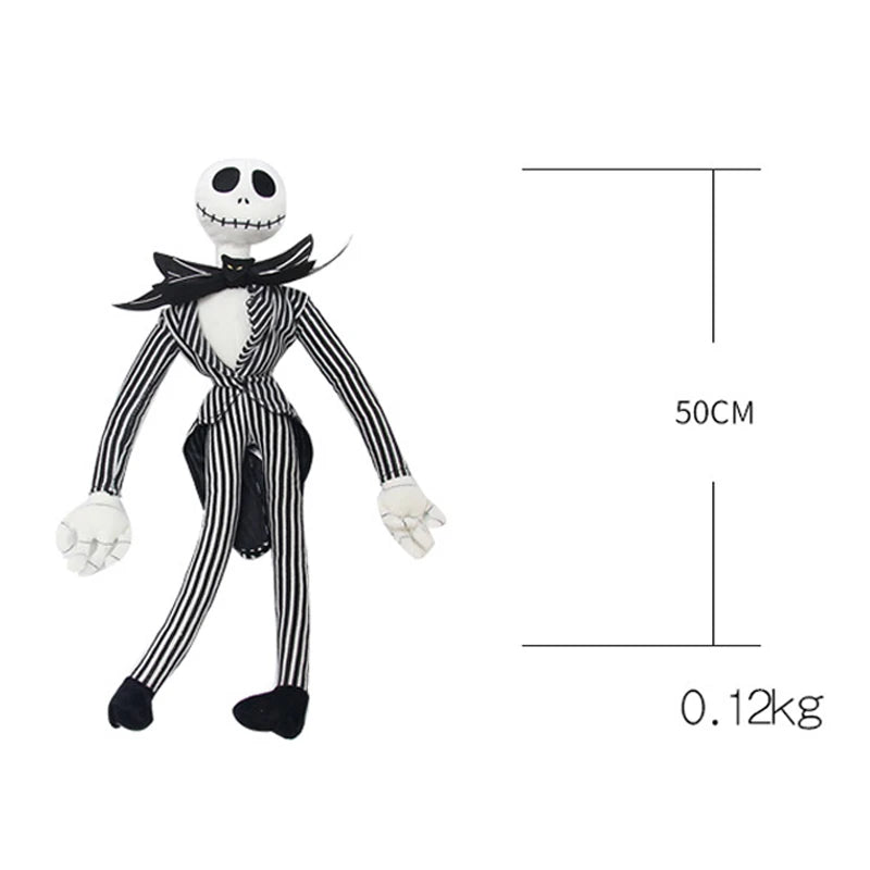 Skeleton Plush Toy – 50cm Soft Stuffed Doll