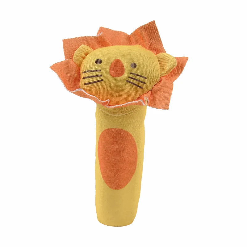 Baby Plush Rattle Toy – Soft Animal Hand Bell