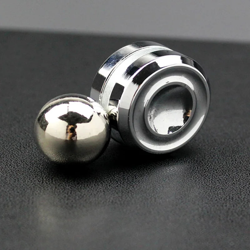 Metal Fidget Toy – Rotary Gyro Fingertip Spinner for Adults