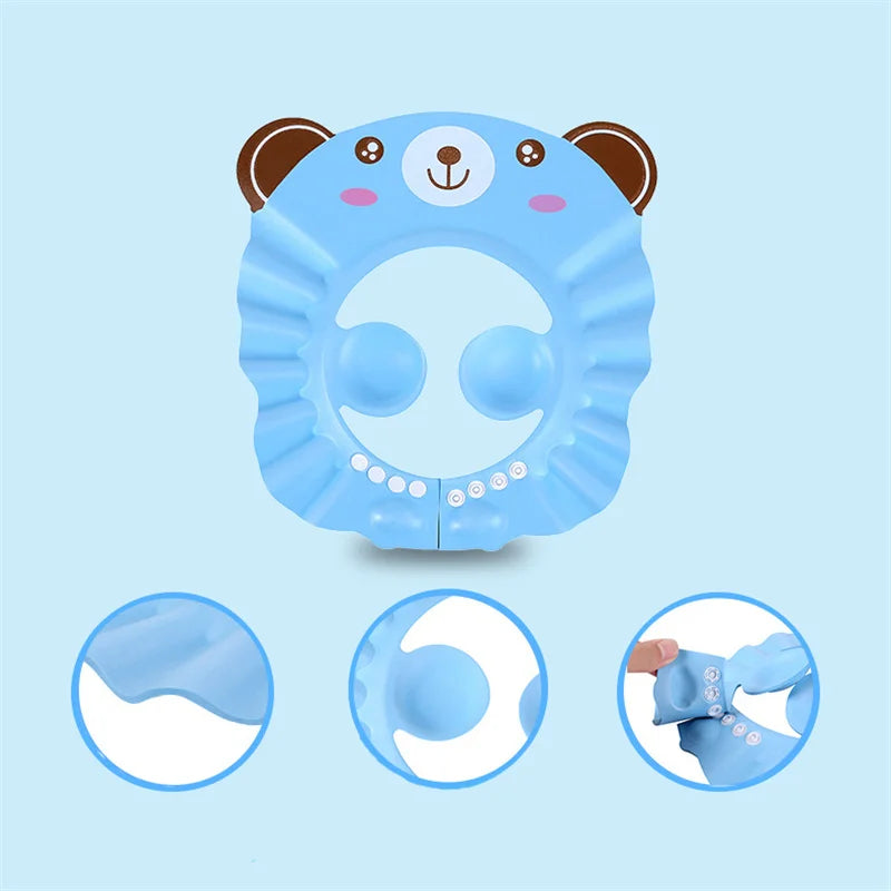 Baby Shower Cap – Adjustable Shampoo & Hair Wash Hat