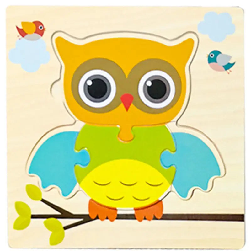 Wooden 3D Puzzle