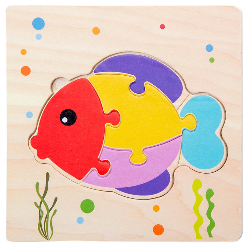 Wooden 3D Puzzle