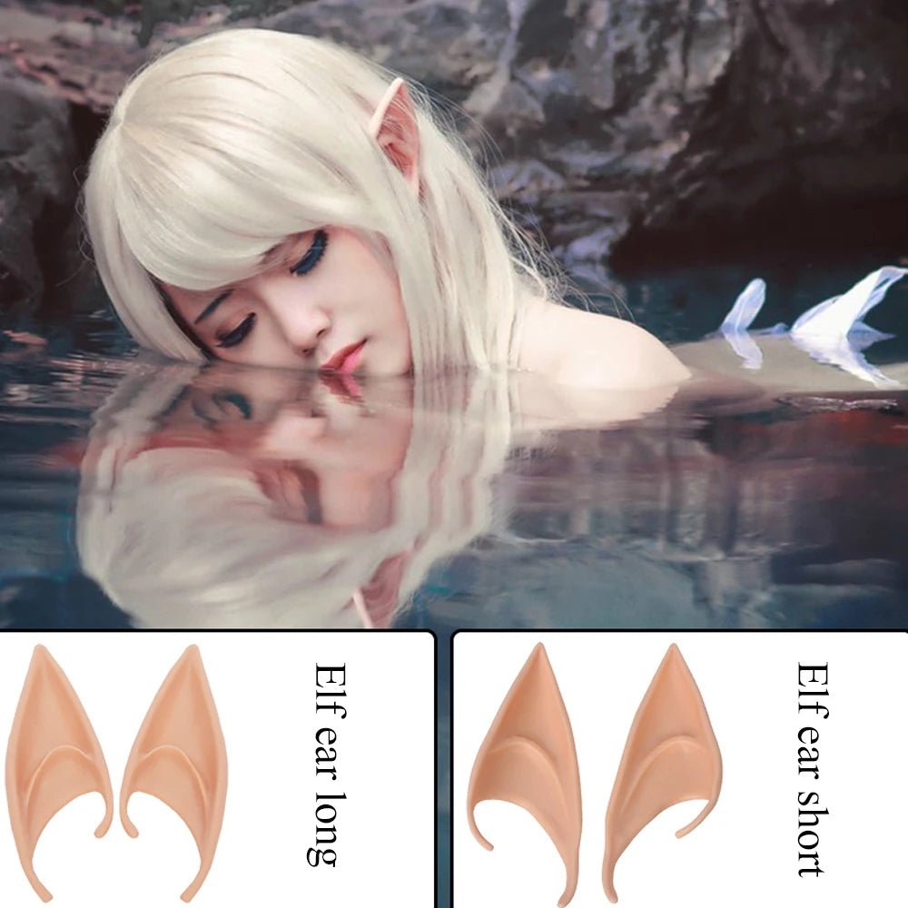 Elf Ears for Cosplay – Latex Fairy Costume Accessories