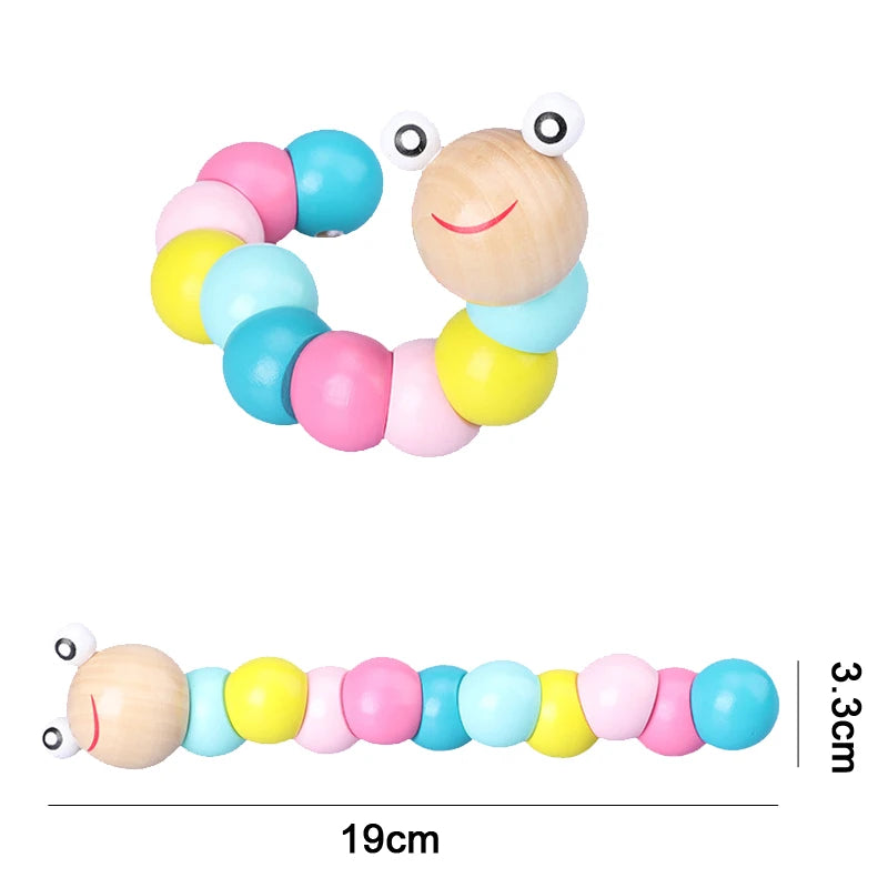 Montessori Wooden Puzzles for Kids – 3D Early Learning Toy