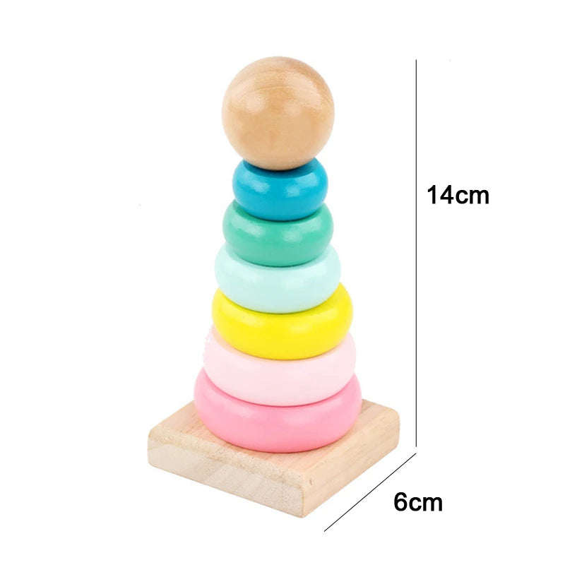Montessori Wooden Puzzles for Kids – 3D Early Learning Toy