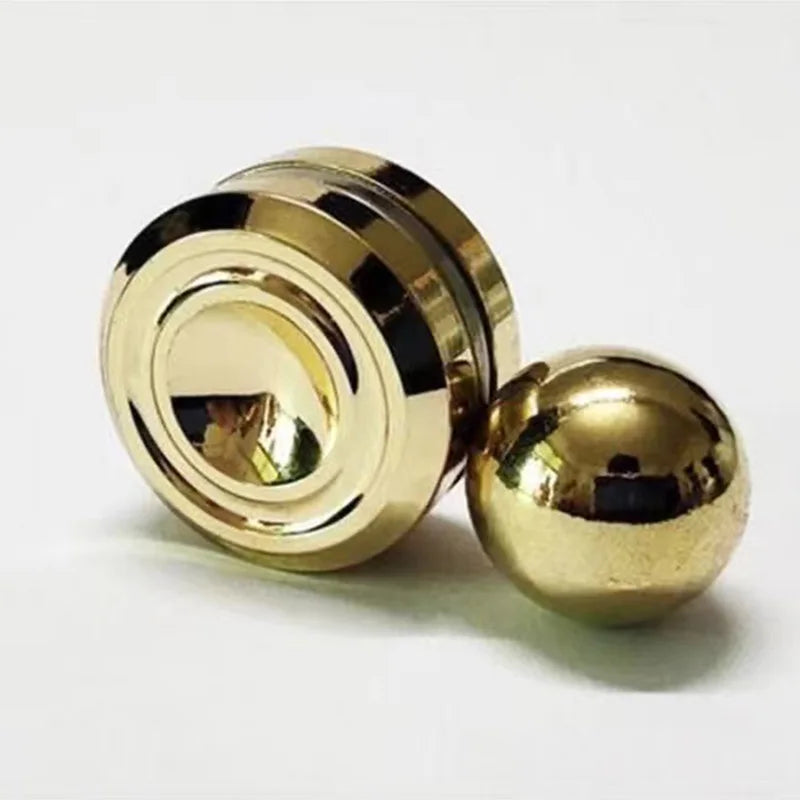 Metal Fidget Toy – Rotary Gyro Fingertip Spinner for Adults