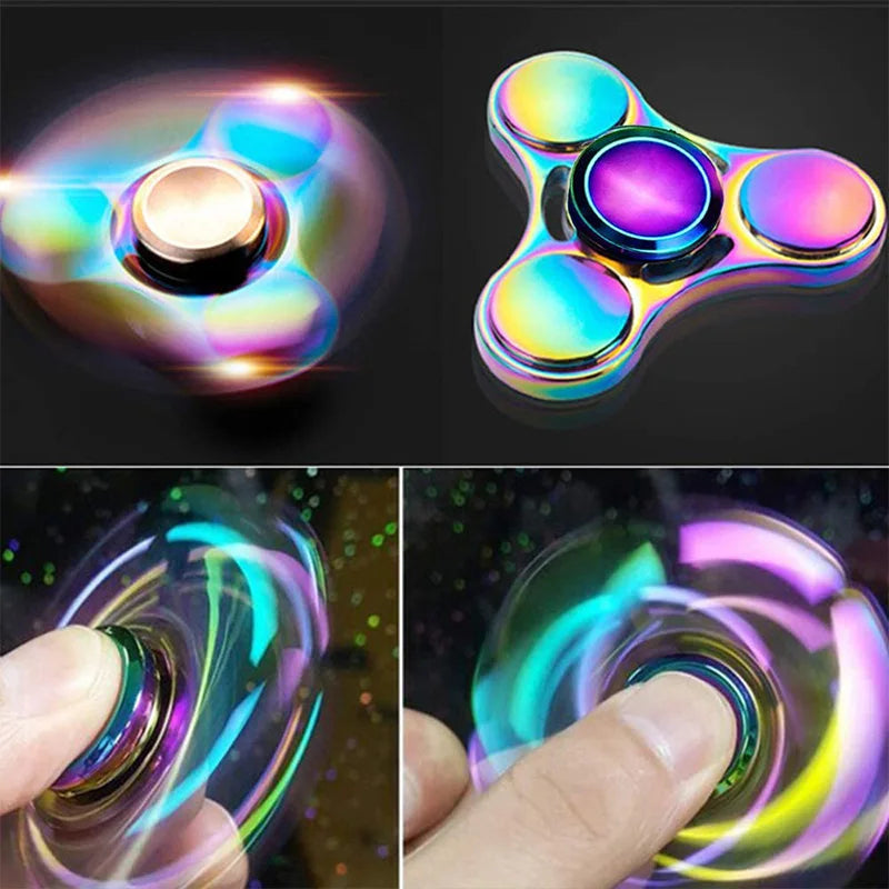 Metal Fidget Spinner Fingertip Gyro Alloy Hand Spinner Toy