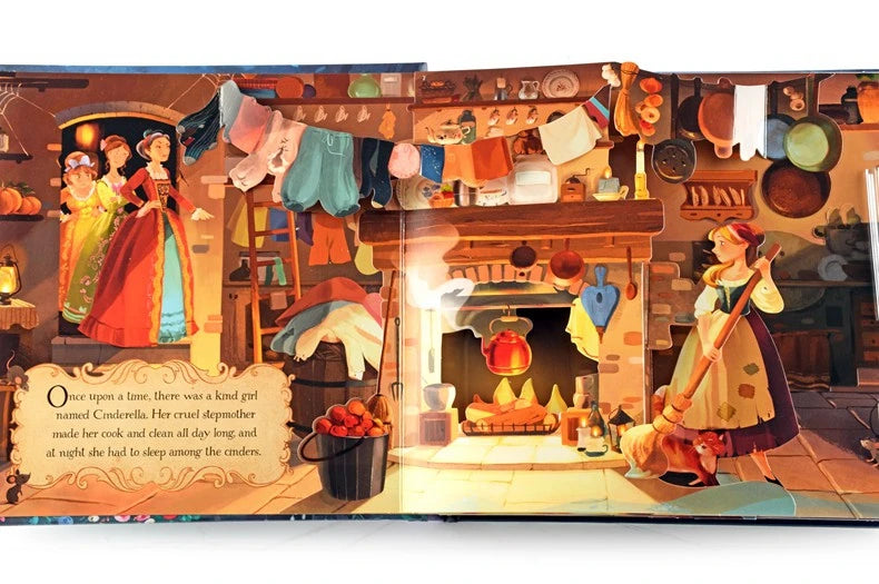Pop Up Book for Kids – 3D Fairy Tale Bedtime Learning Book