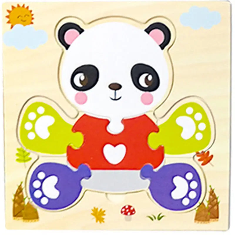 Wooden 3D Puzzle