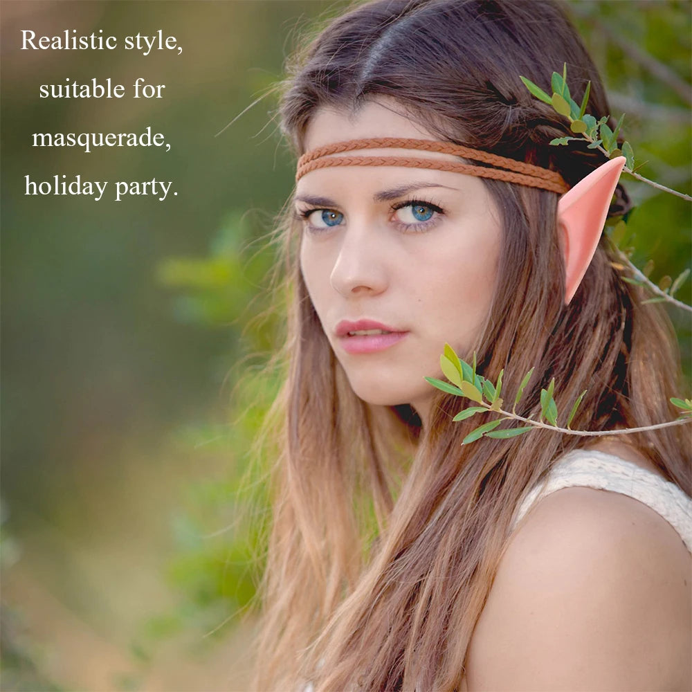 Elf Ears for Cosplay – Latex Fairy Costume Accessories