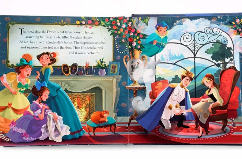 Pop Up Book for Kids – 3D Fairy Tale Bedtime Learning Book