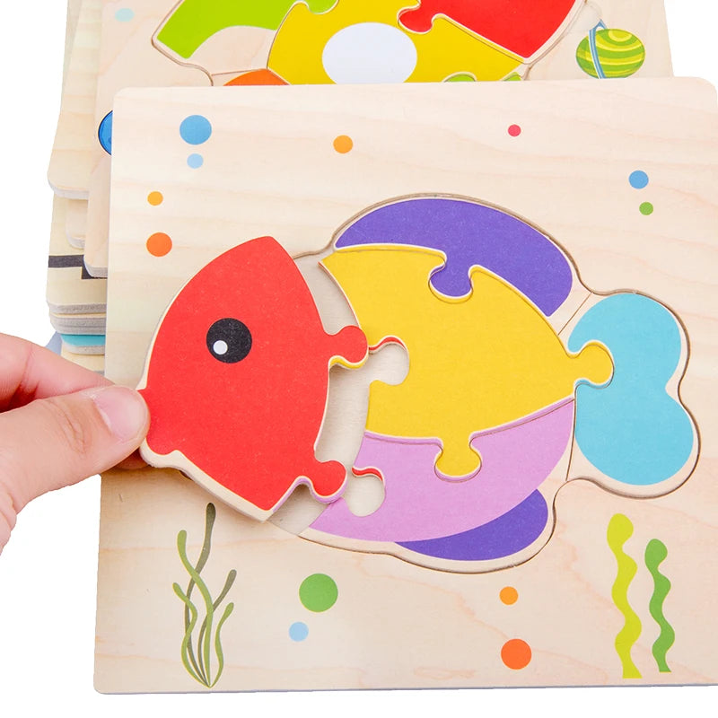 Wooden 3D Puzzle