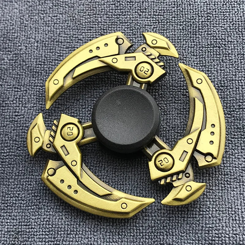 Metal Fidget Spinner – Bronze Alloy R188 Bearing Hand Spinner