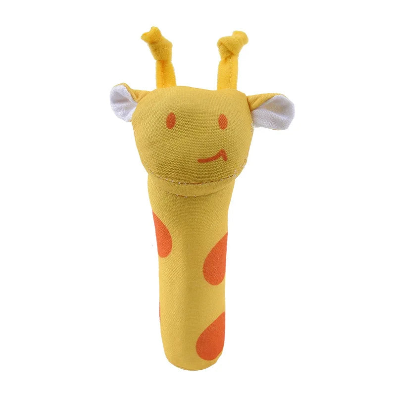 Baby Plush Rattle Toy – Soft Animal Hand Bell