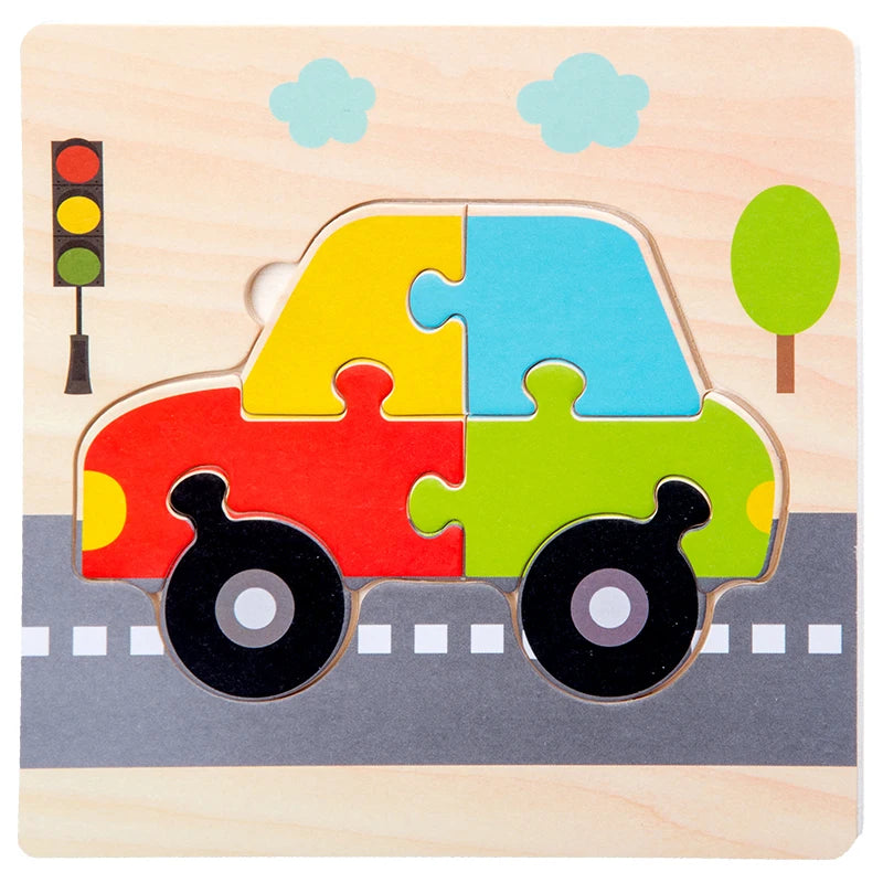 Wooden 3D Puzzle