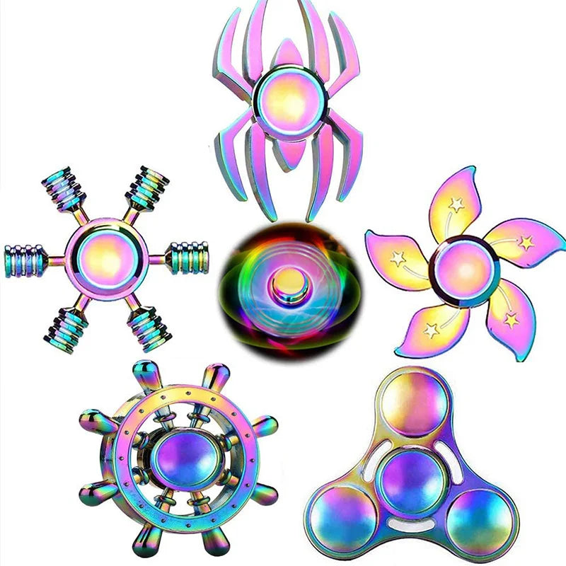 Metal Fidget Spinner Fingertip Gyro Alloy Hand Spinner Toy