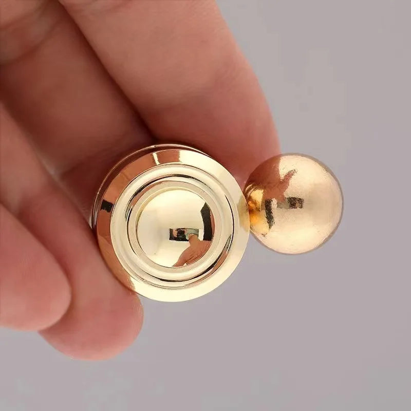 Metal Fidget Toy – Rotary Gyro Fingertip Spinner for Adults