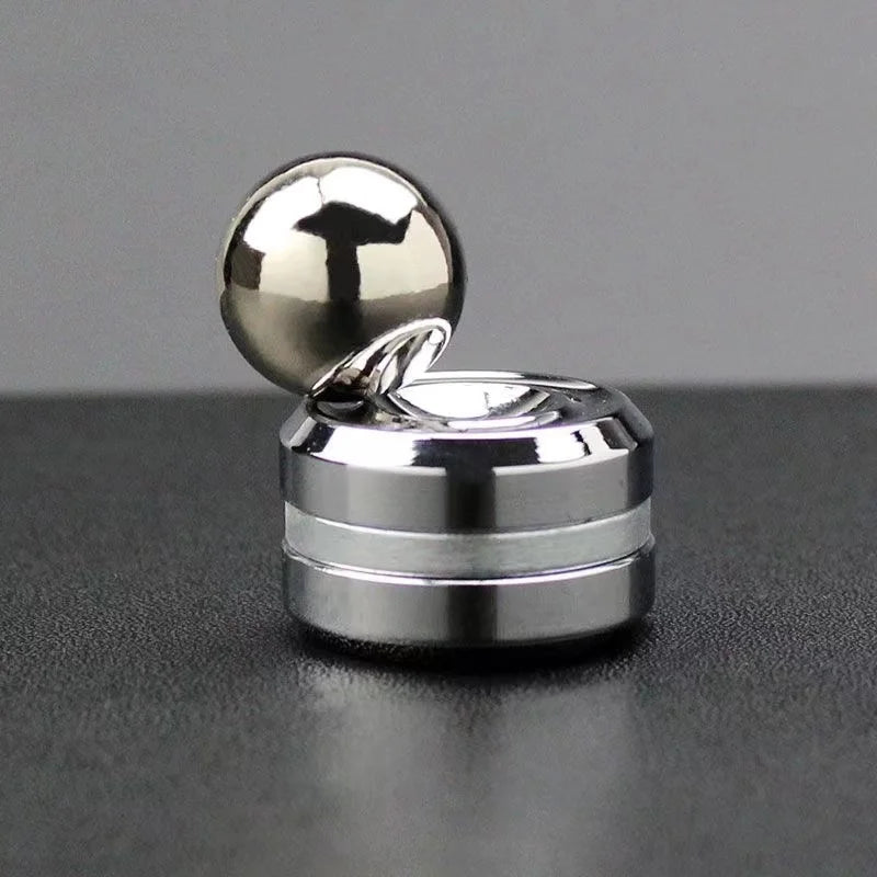 Metal Fidget Toy – Rotary Gyro Fingertip Spinner for Adults