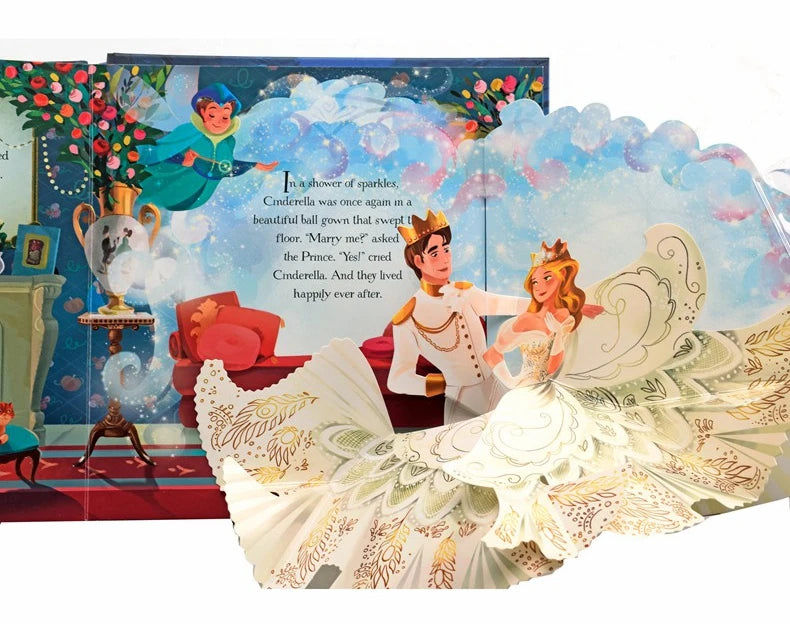 Pop Up Book for Kids – 3D Fairy Tale Bedtime Learning Book