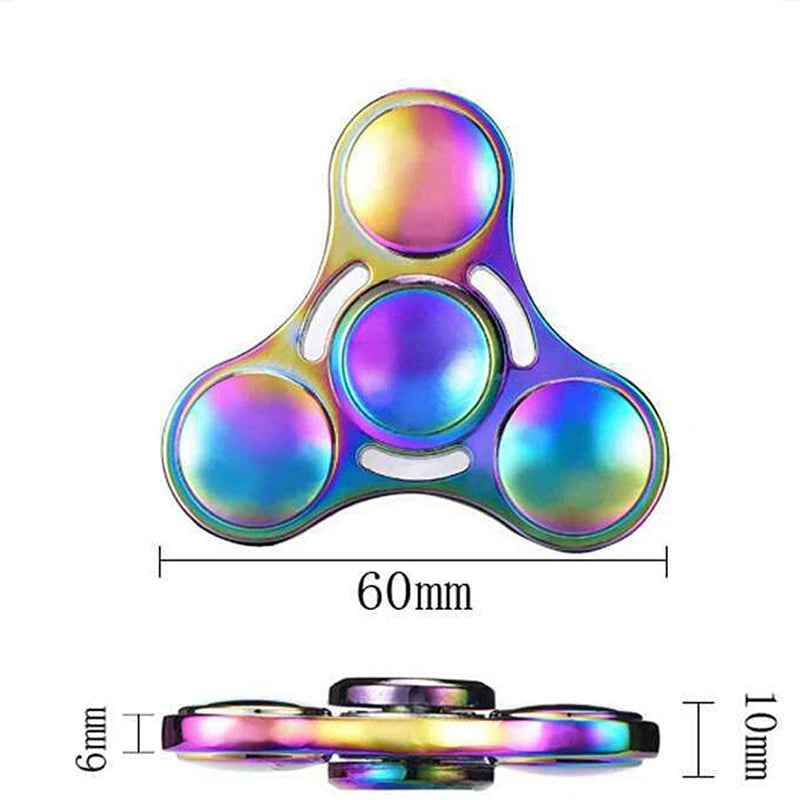 Metal Fidget Spinner Fingertip Gyro Alloy Hand Spinner Toy