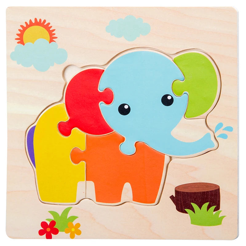 Wooden 3D Puzzle